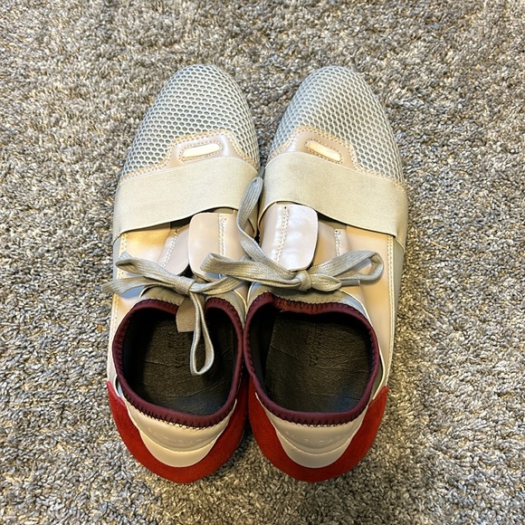 Men’s Balenciaga Race Runners Shoes Size 9.5 - Very Good Condition - Picture 2 of 11